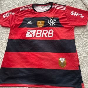 Adidas Flamengo Home  Copa do Brasil 2022 Champion Patch Jersey M
